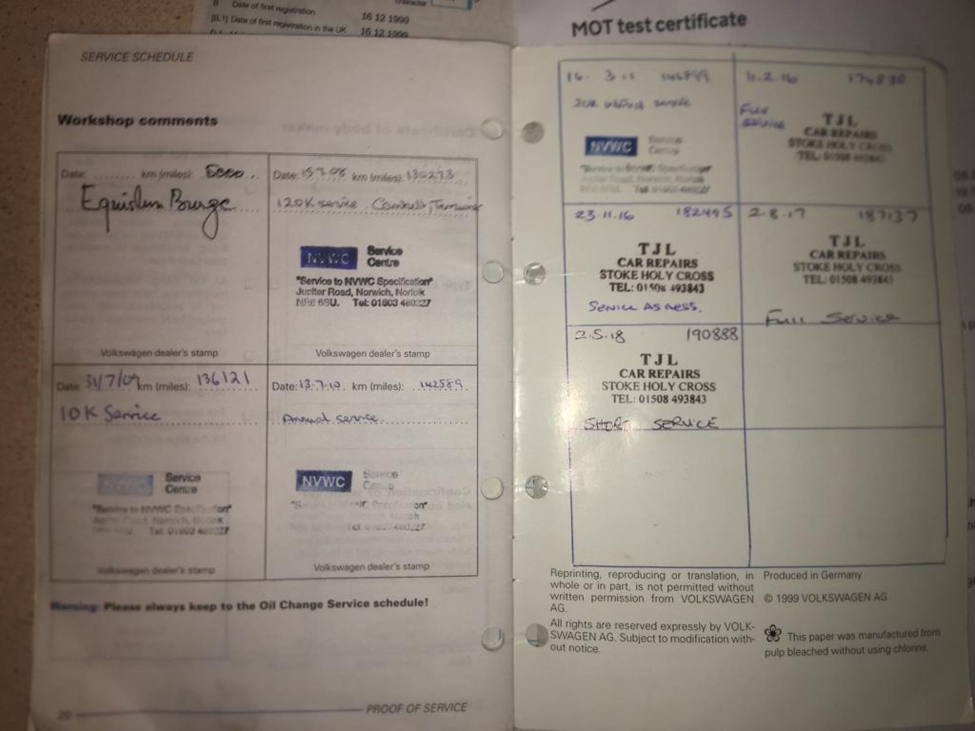 1999 VOLKSWAGEN CARAVELLE TDI SWB AUTO MINIBUS - Image 20 of 20