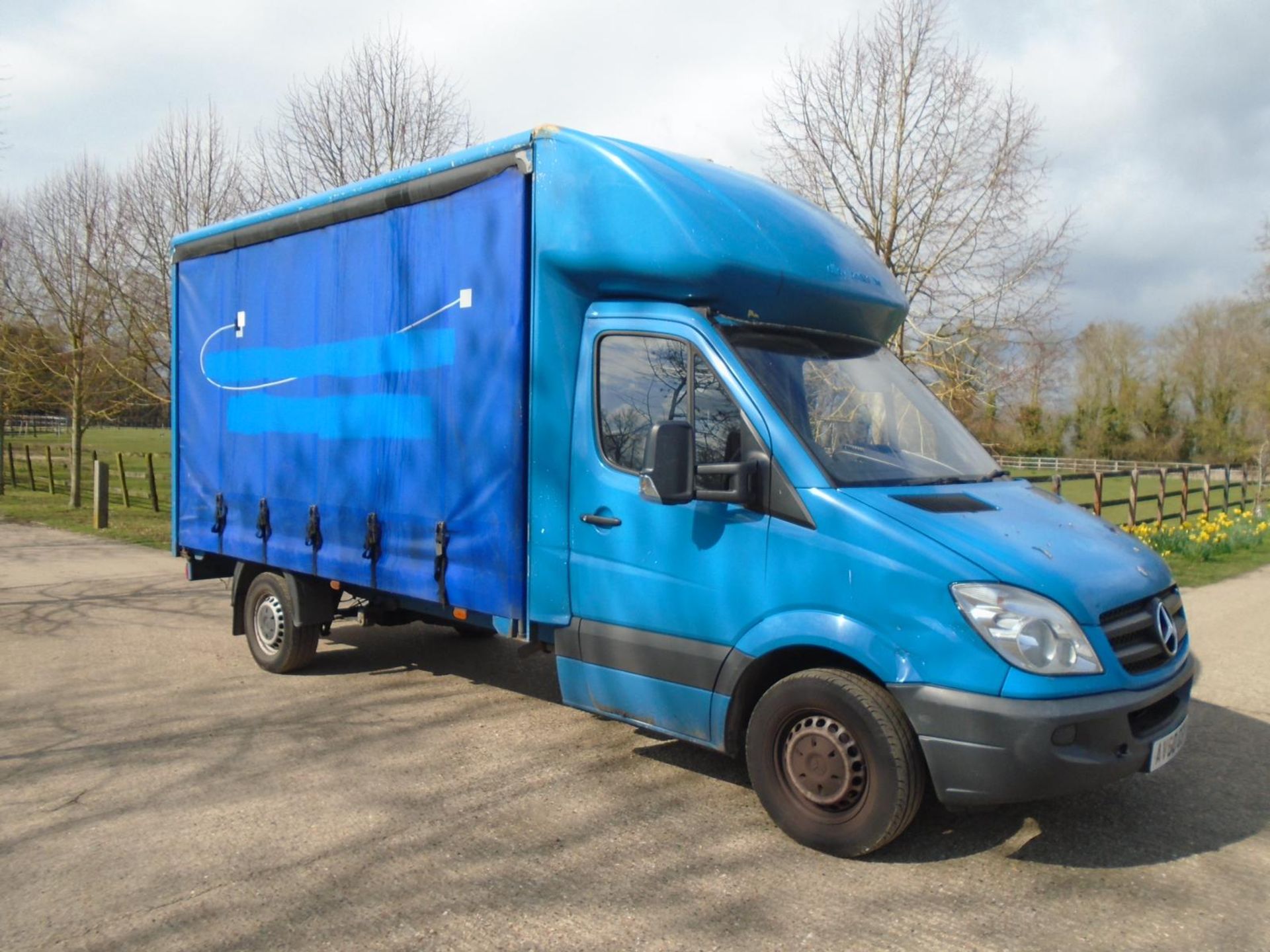 2010 MERCEDES BENZ SPRINTER 313 CDI CURTAIN SIDED