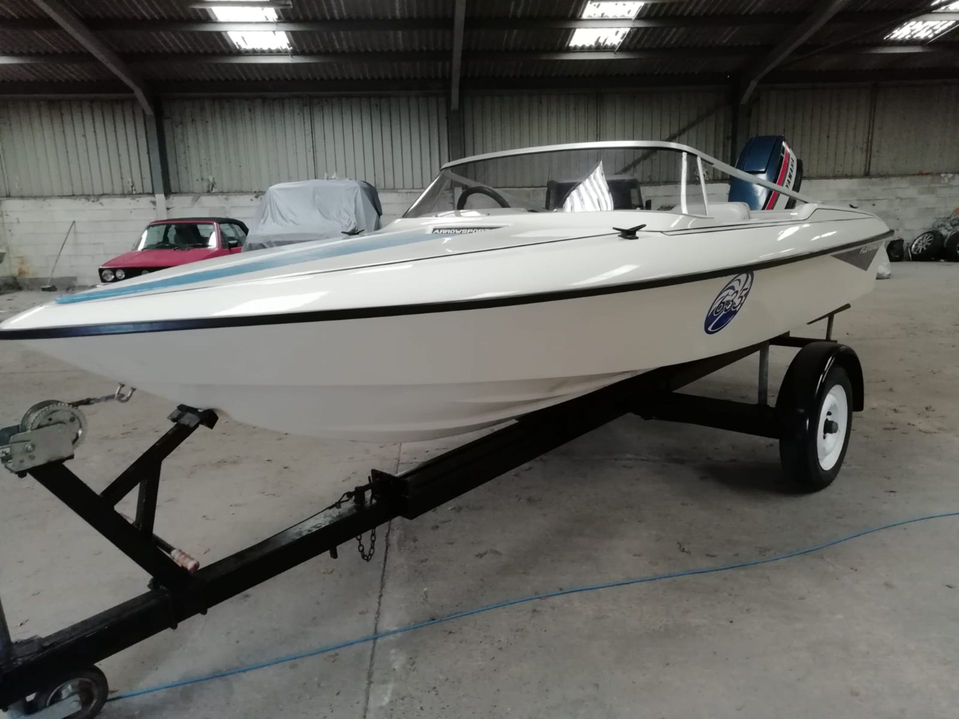 FLETCHER 150 ARROWSPORT SPEED BOAT WITH 85 HP YAMAHA ELECTRIC START