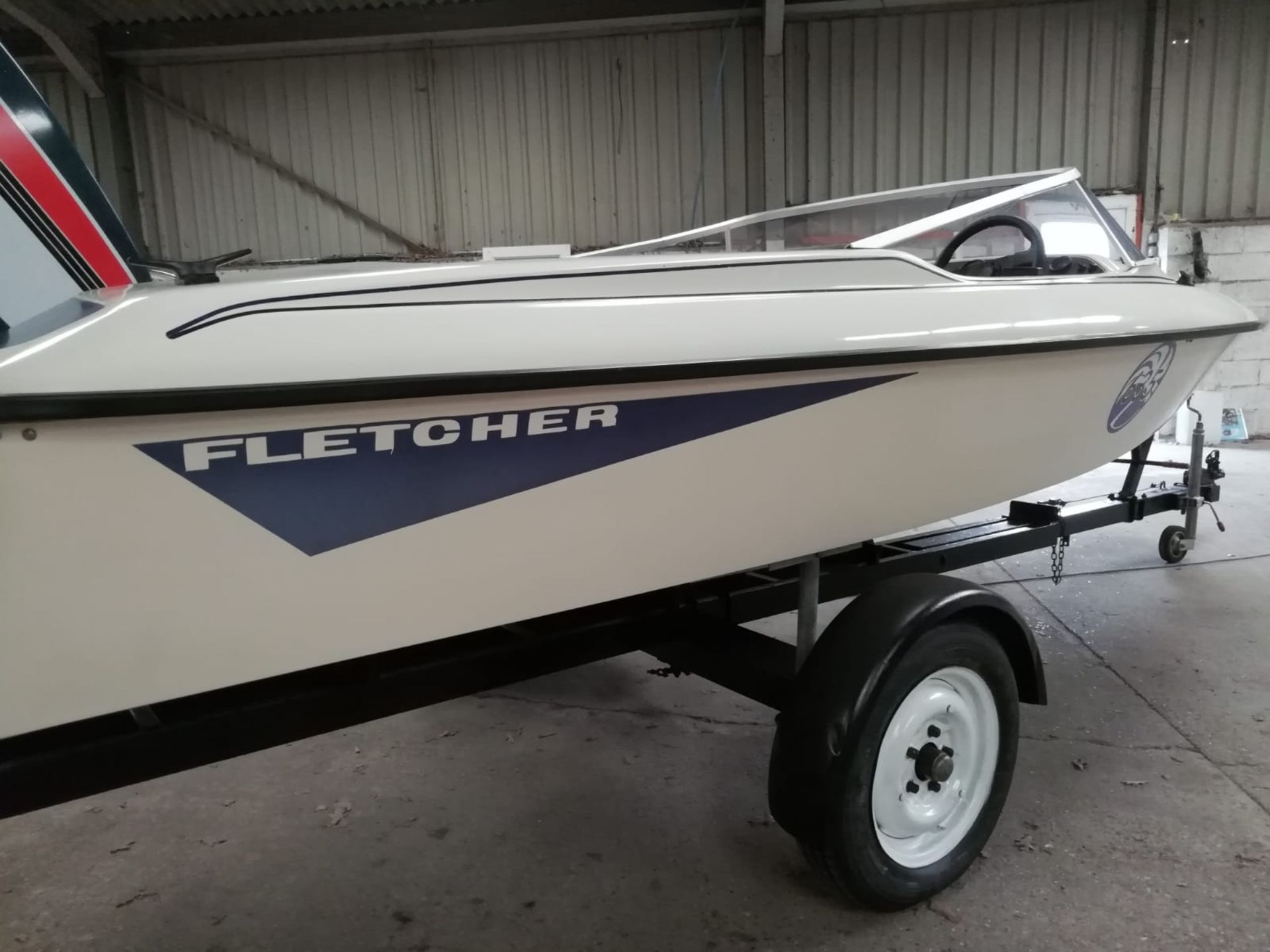 FLETCHER 150 ARROWSPORT SPEED BOAT WITH 85 HP YAMAHA ELECTRIC START - Image 11 of 11