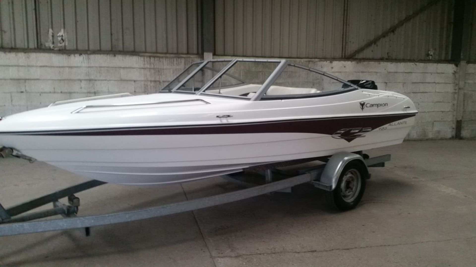 CAMPION ALLANTE 485 SPORT DECK BRAND NEW BOAT WITH 60HP MERCURY, NEW GALVANISED TRAILER