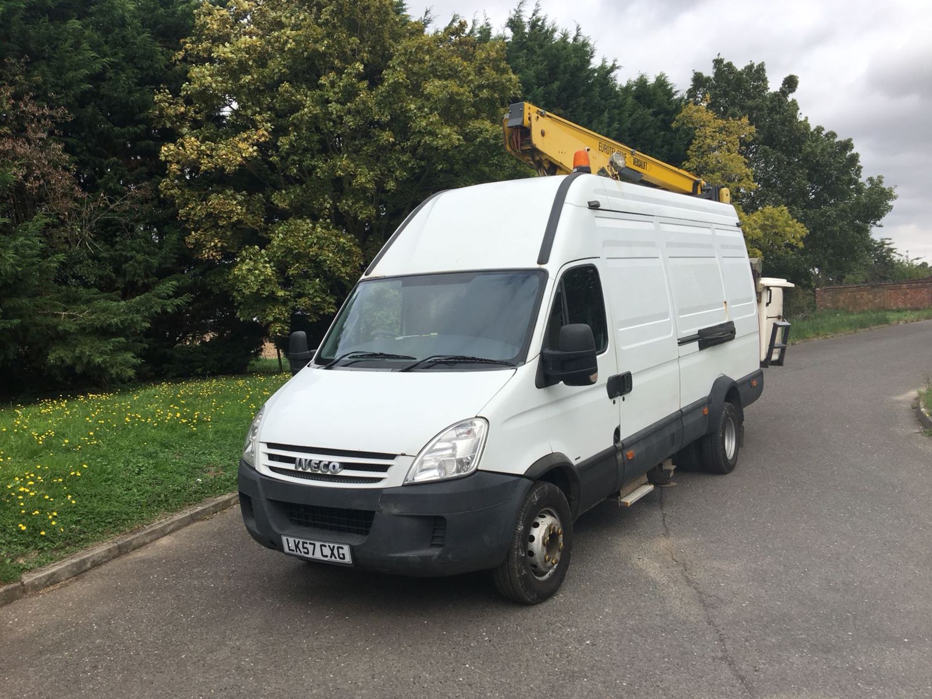 2007 IVECO VAN 65C18 CHERRY PICKER