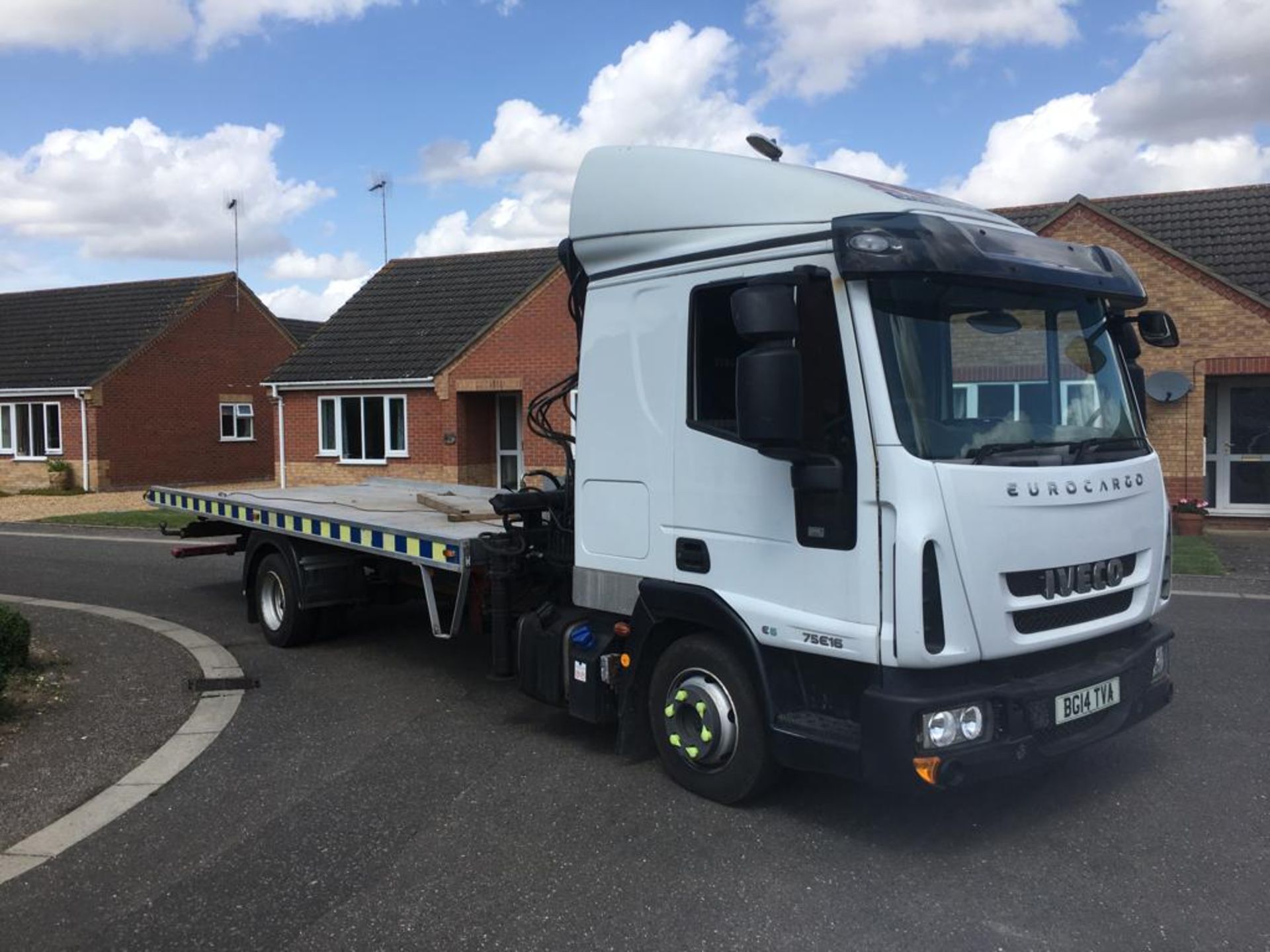 2014 IVECO EUROCARGO VEHICLE TRANSPORTER