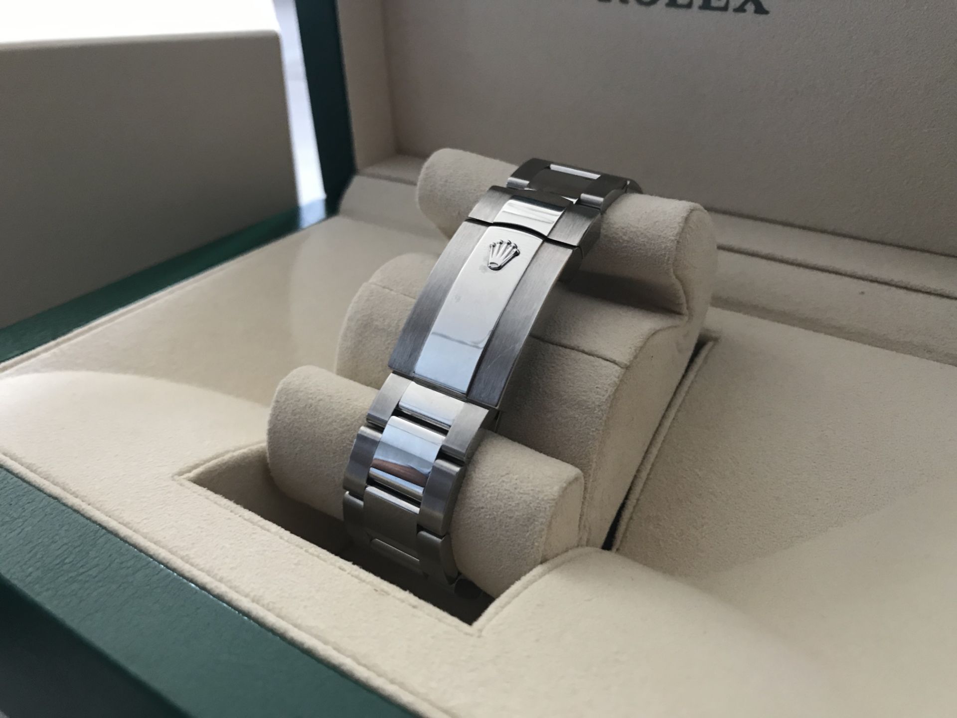 2019 ROLEX SKY-DWELLER OYSTER 42MM, OYSTER STEEL AND WHITE GOLD BRACELET - Image 9 of 12