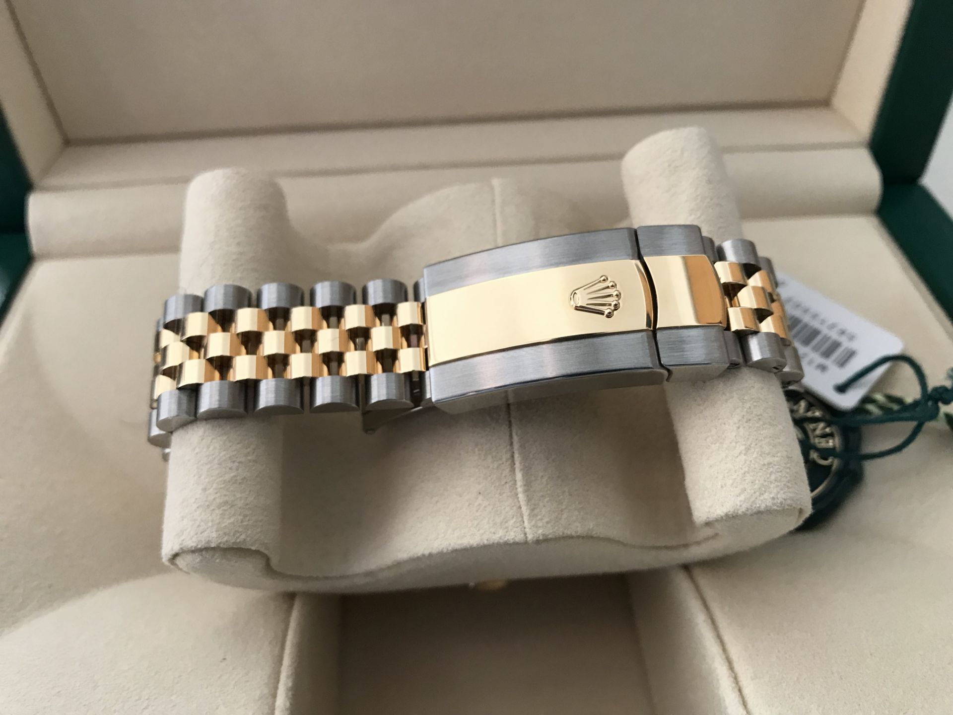 2019 ROLEX GOLD JUBILEE BIMETAL WIMBLEDON DATE JUST 41 OYSTER 41 MM OYSTERSTEEL AND YELLOW GOLD - Image 7 of 12