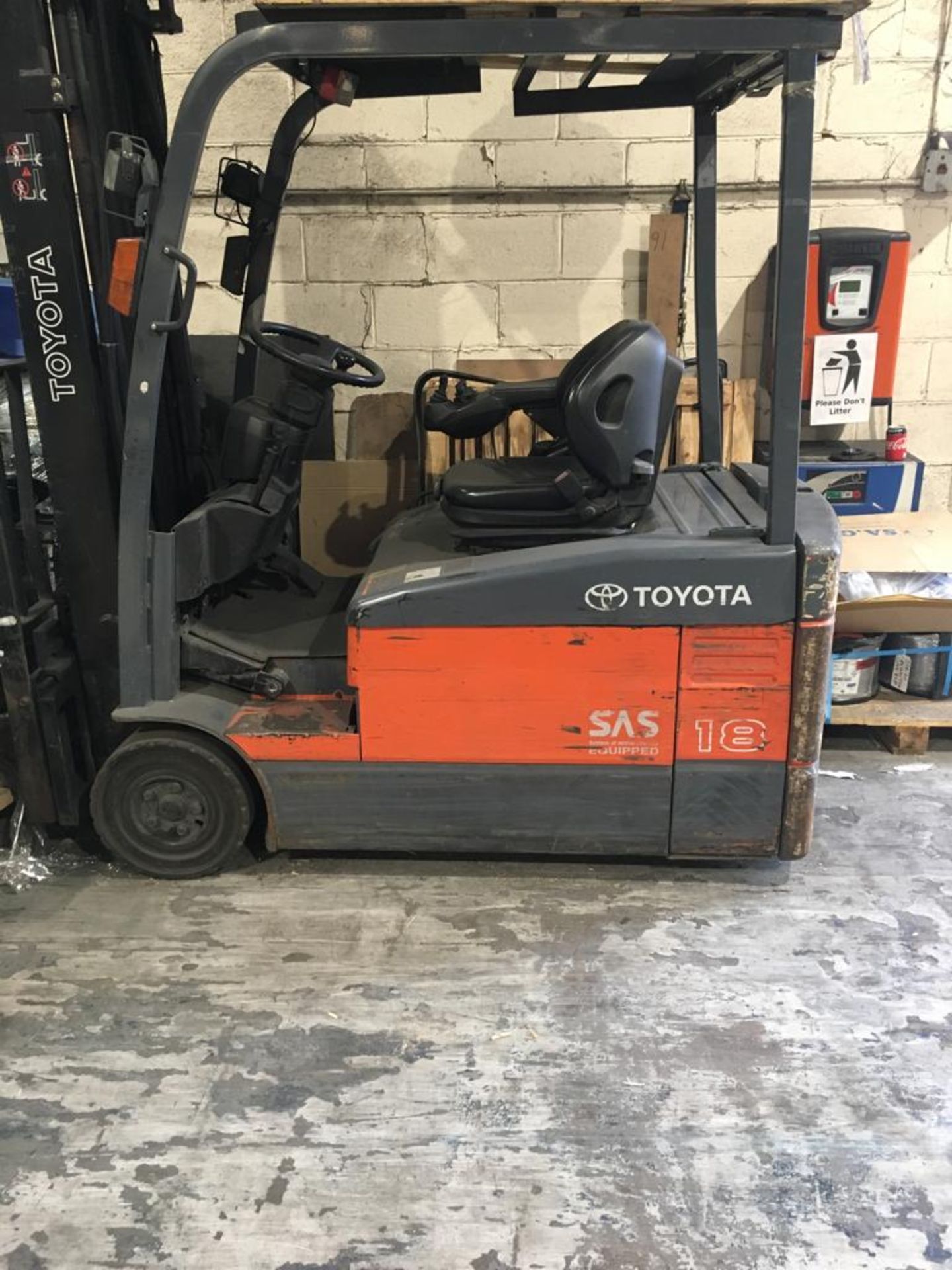 TOTOYA ELECTRIC FORKLIFT SAS 18 - Image 5 of 6