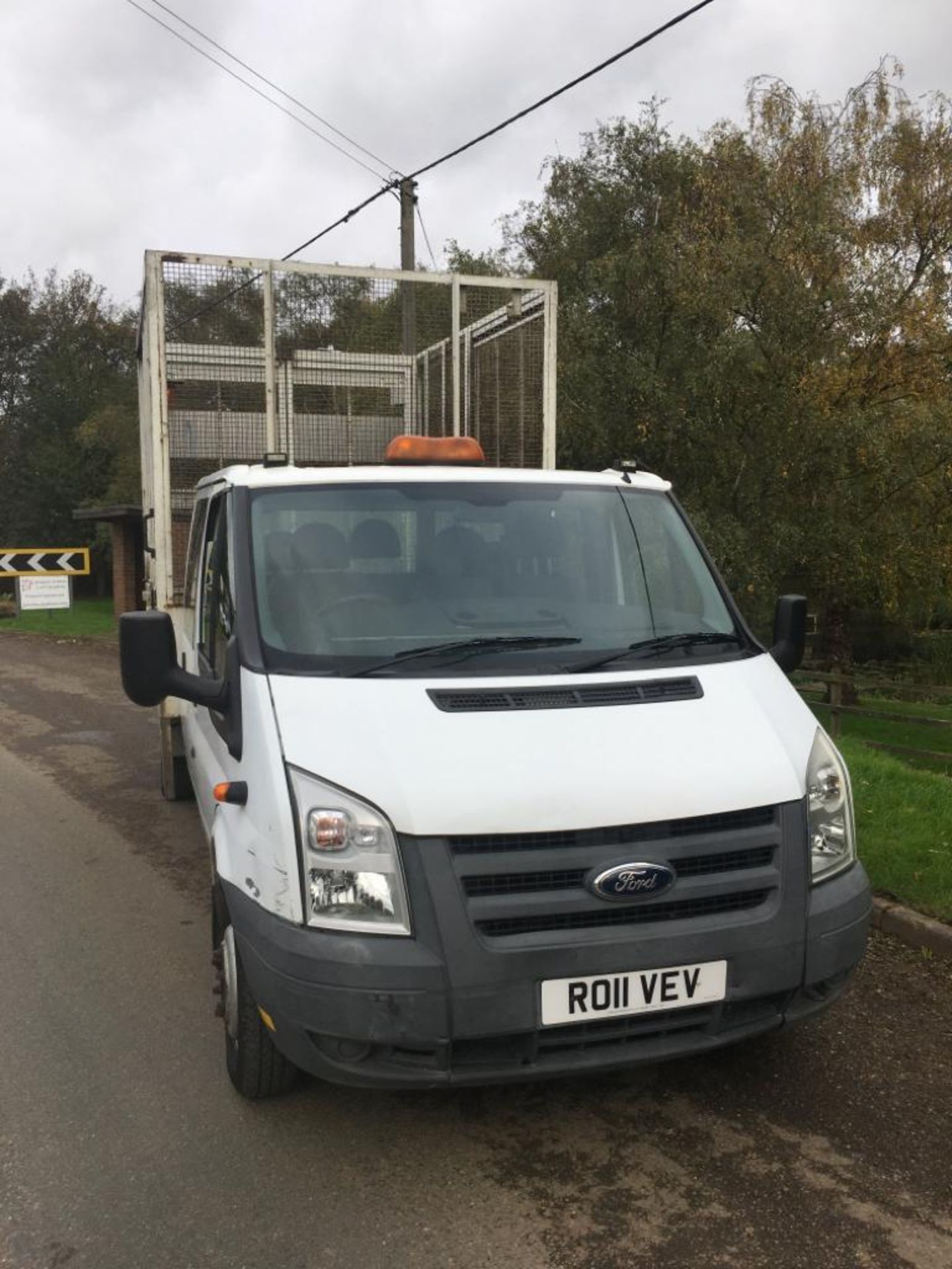 2011 FORD TRANSIT 115 T350L DOUBLE CAB RWD TIPPER **BOROUGH COUNCIL OWNED** - Image 2 of 18