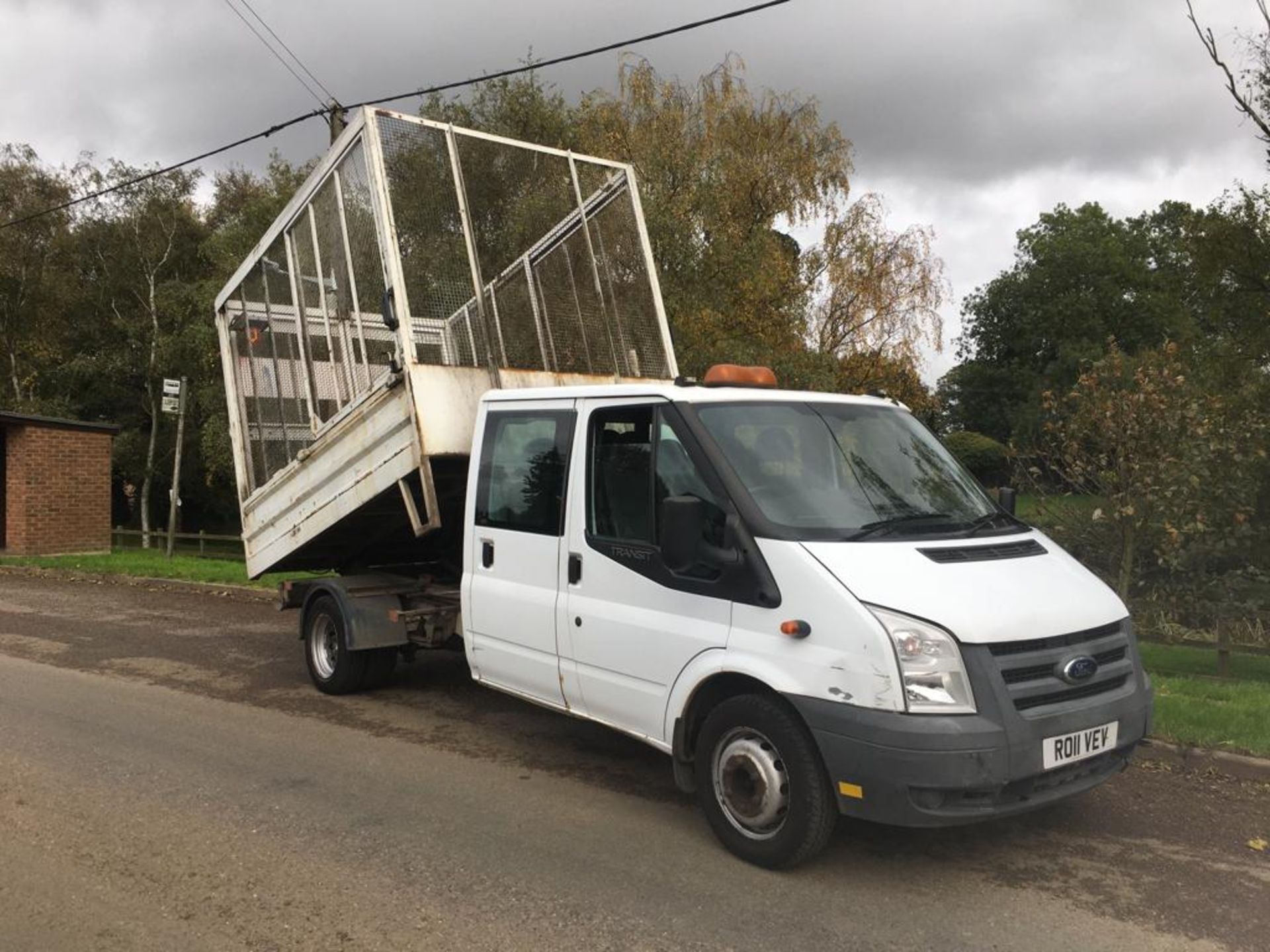 2011 FORD TRANSIT 115 T350L DOUBLE CAB RWD TIPPER **BOROUGH COUNCIL OWNED**