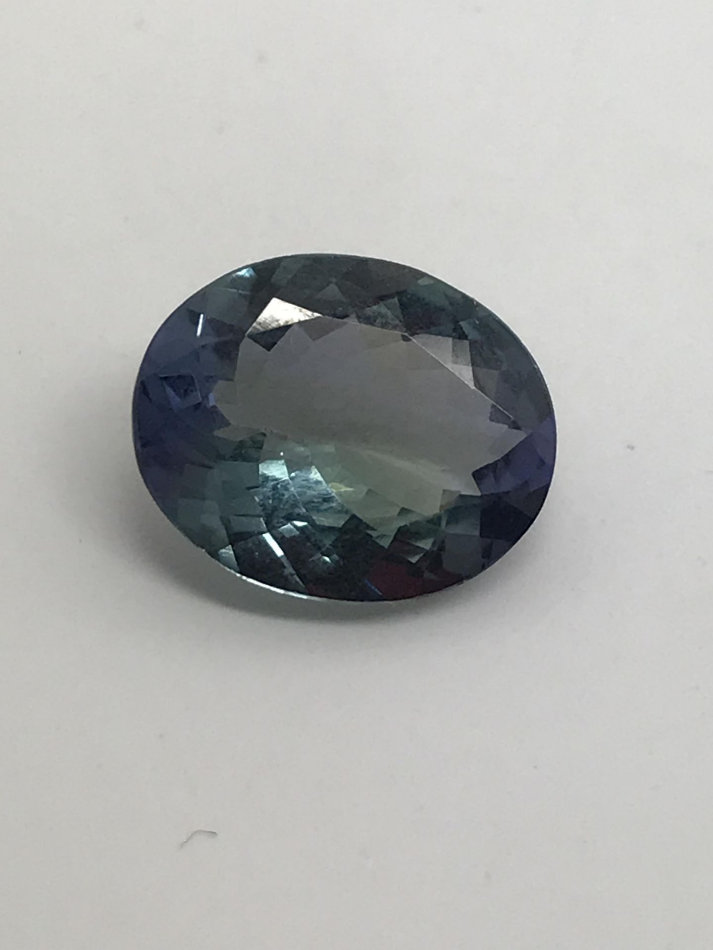 4.31CT NATURAL LOOSE TANZANITE GIL CERTIFICATE - Image 3 of 3