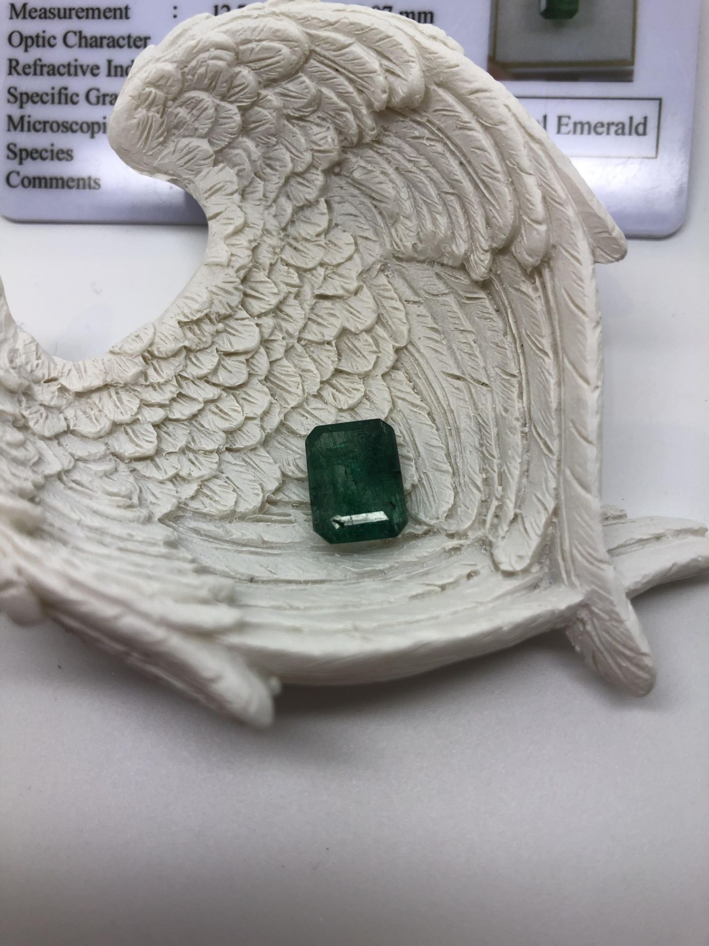 4.90CT NATURAL EMERALD - Image 2 of 2