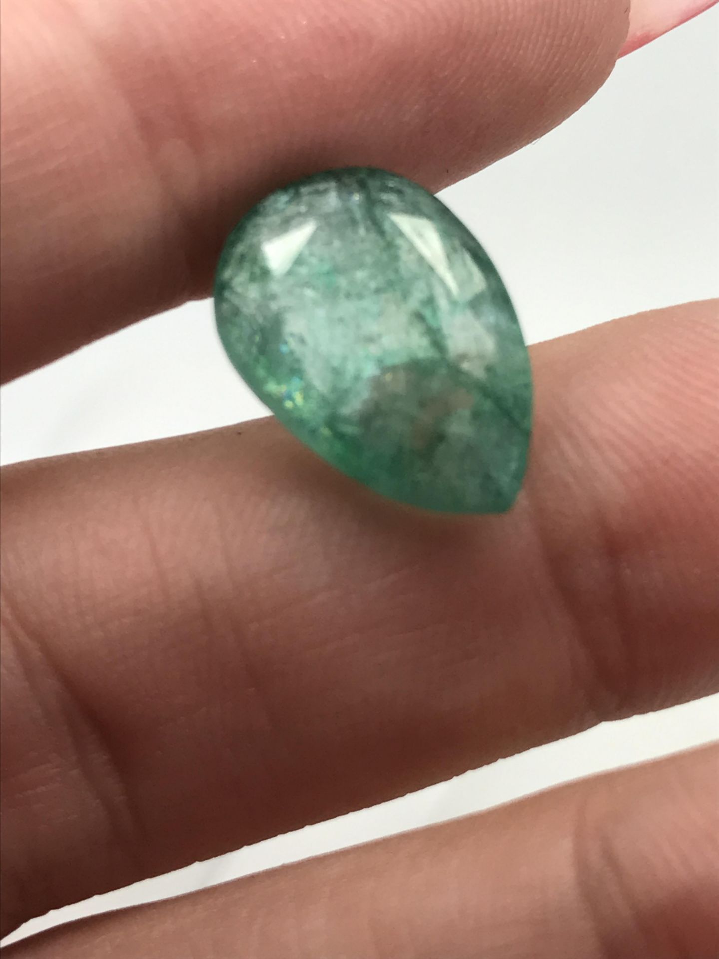 7.70CT NATURAL LOOSE EMERALD - Image 4 of 4