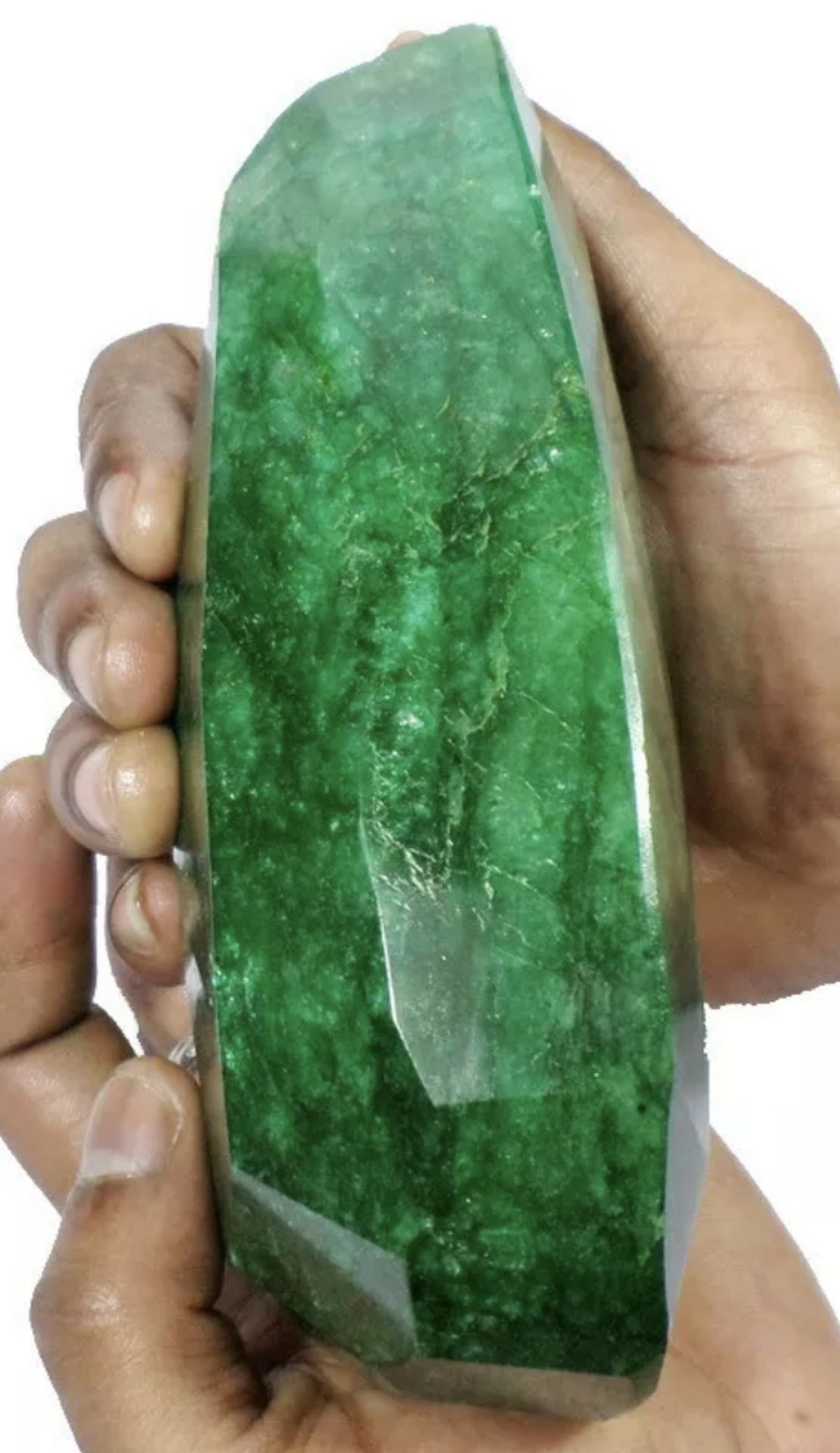 MUSEUM SIZE 4450CT NATURAL EMERALD - Image 3 of 4