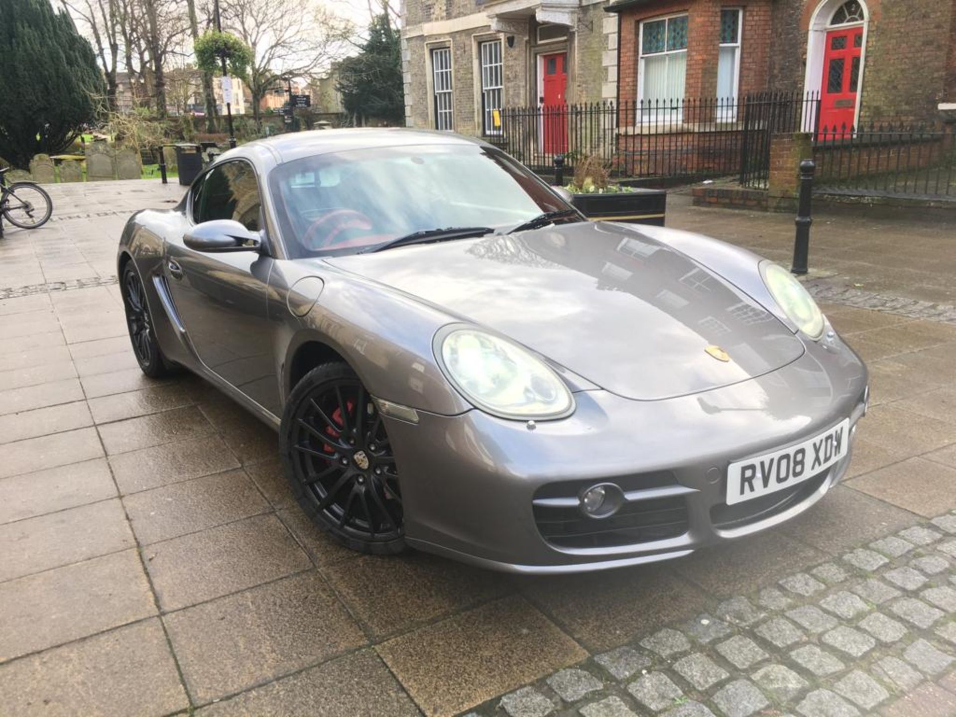 2008 PORSCHE CAYMAN S TIPTRONIC S AUTO **RED INTERIOR** - Image 3 of 37