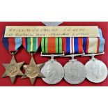 WW2 Australian Army medal group to WO2 Vincent Kelly