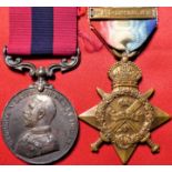 WW1 British Army Distinguished Conduct Medal group to Corporal Robert Jordan, Royal Horse Artillery