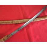 WW2 Australian Army Z & M Special Force souvenired Japanese sword, reunion signed