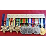 WW2 Australian Army medal group to Lance Corporal Charters Hogan, 2/8th Field Ambulance