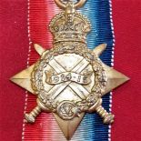 Australian Army Lone Pine casualty 1915 Star to Private Seymour