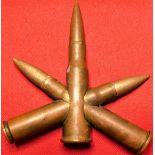 WW1-era Australian/Commonwealth .303 rounds trench art piece