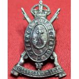 1900 -1912 era Queensland Rifles cap badge