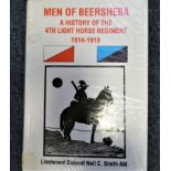 Book: WW1 Army unit history–Men of Beersheba–4th Lt Horse Reg 1914–1919 by Lt. Cl. Neil Smith