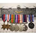 WW2 Australian Air Force medal group to Flight Sergeant G. Medley, 7th Squadron ‘Pathfinder Force’