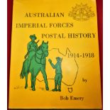 Book: WW1 Army unit history – Australian Imperial Forces Postal History 1914-1918 by Bob Emery