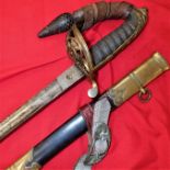 British Army 1822 pattern Corps Officer’s sword & scabbard