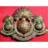 1900 - 1912 era Australian Field Artillery (Militia) cap & collar badge pair