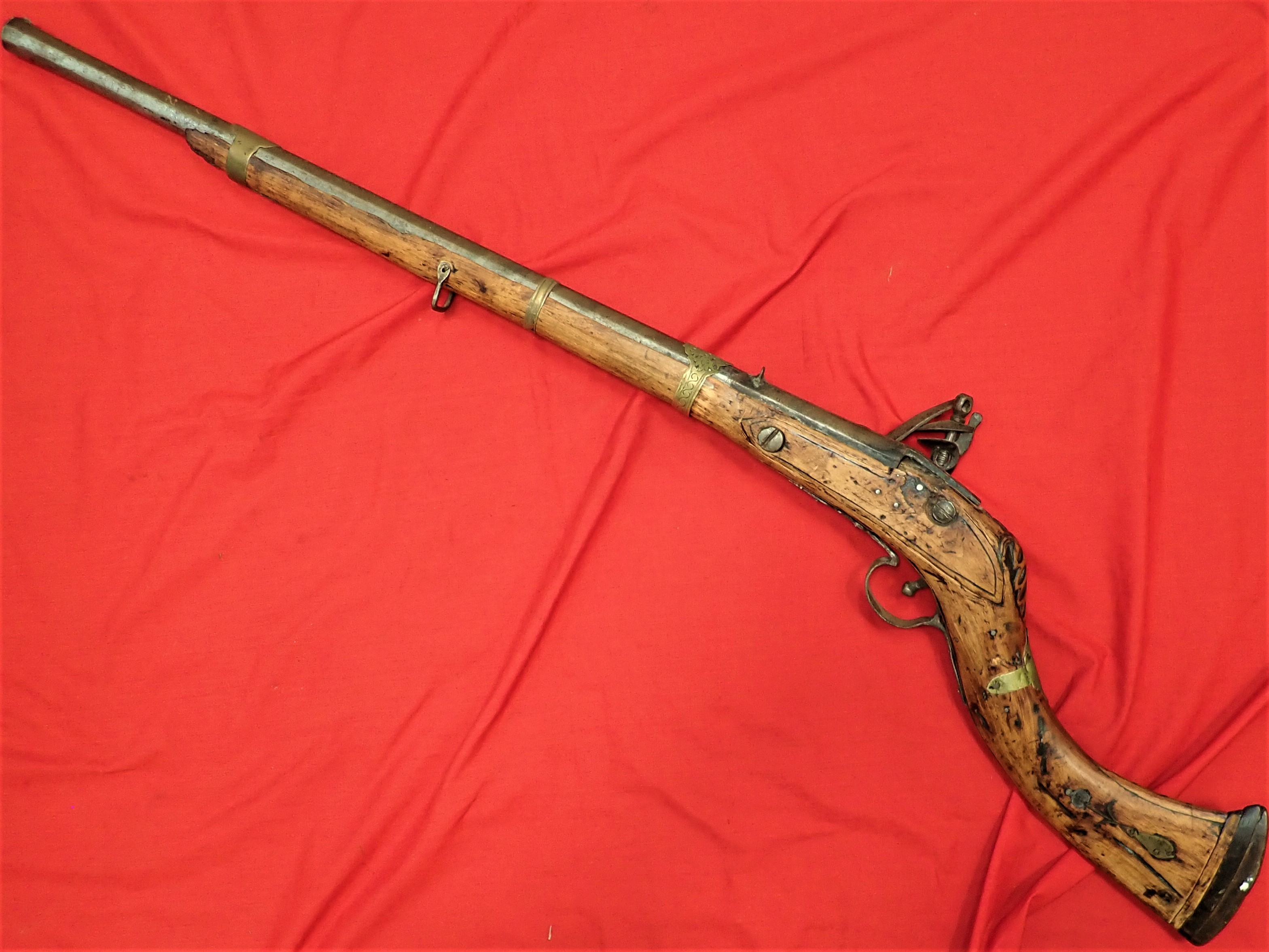 Middle Eastern Jezail rifle Musket - Image 3 of 5