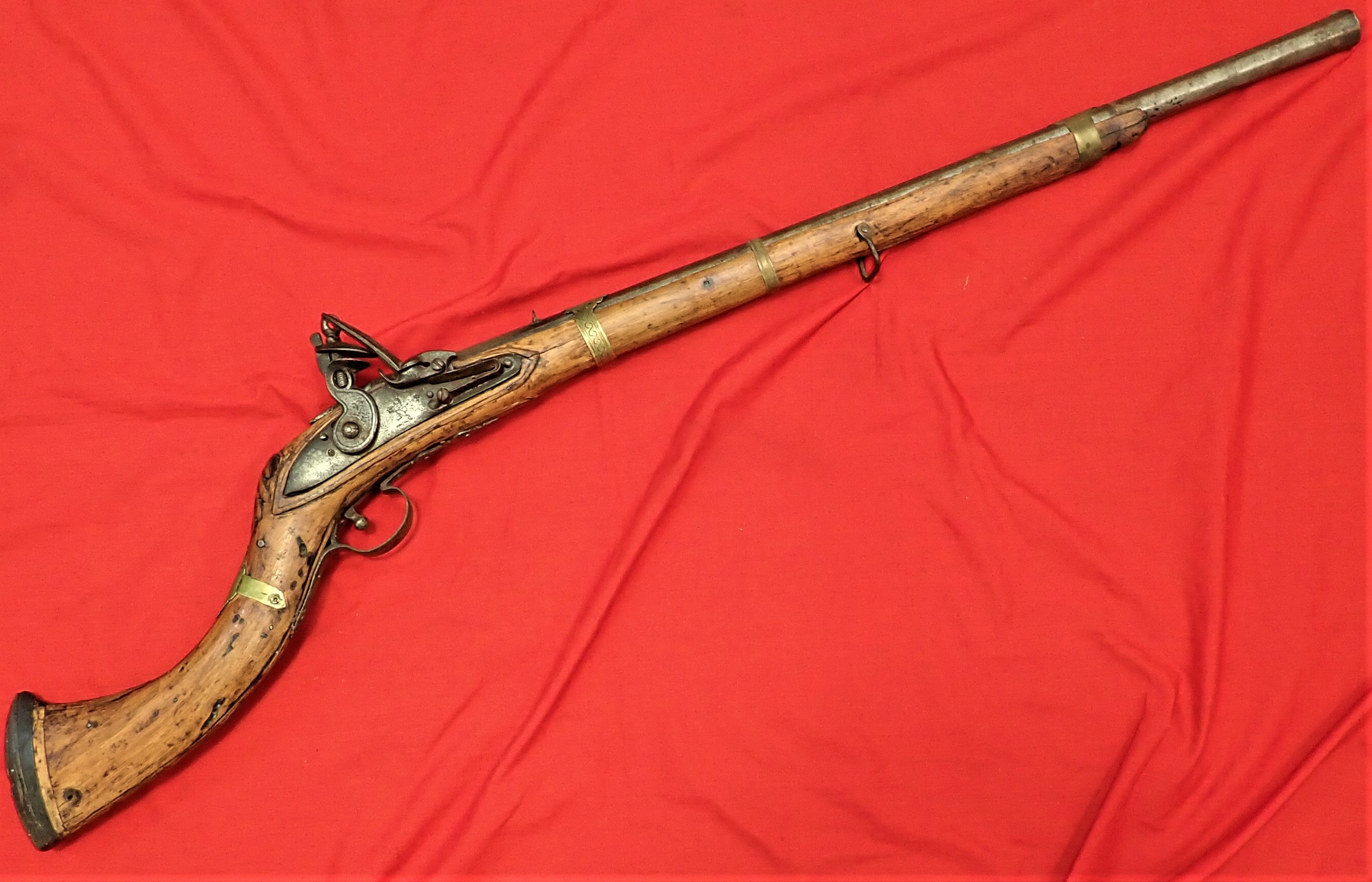 Middle Eastern Jezail rifle Musket - Image 2 of 5