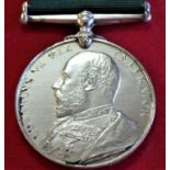 British Army Volunteer Long Service Medal 1894 to Sgt Montgomery, 3rd Bn Highland Light Infantry