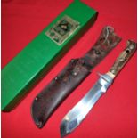 German-made knife & scabbard by Puma 9