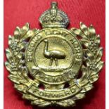 1912 -1918 era 2nd Light Horse (Queensland Mounted Infantry) collar badge