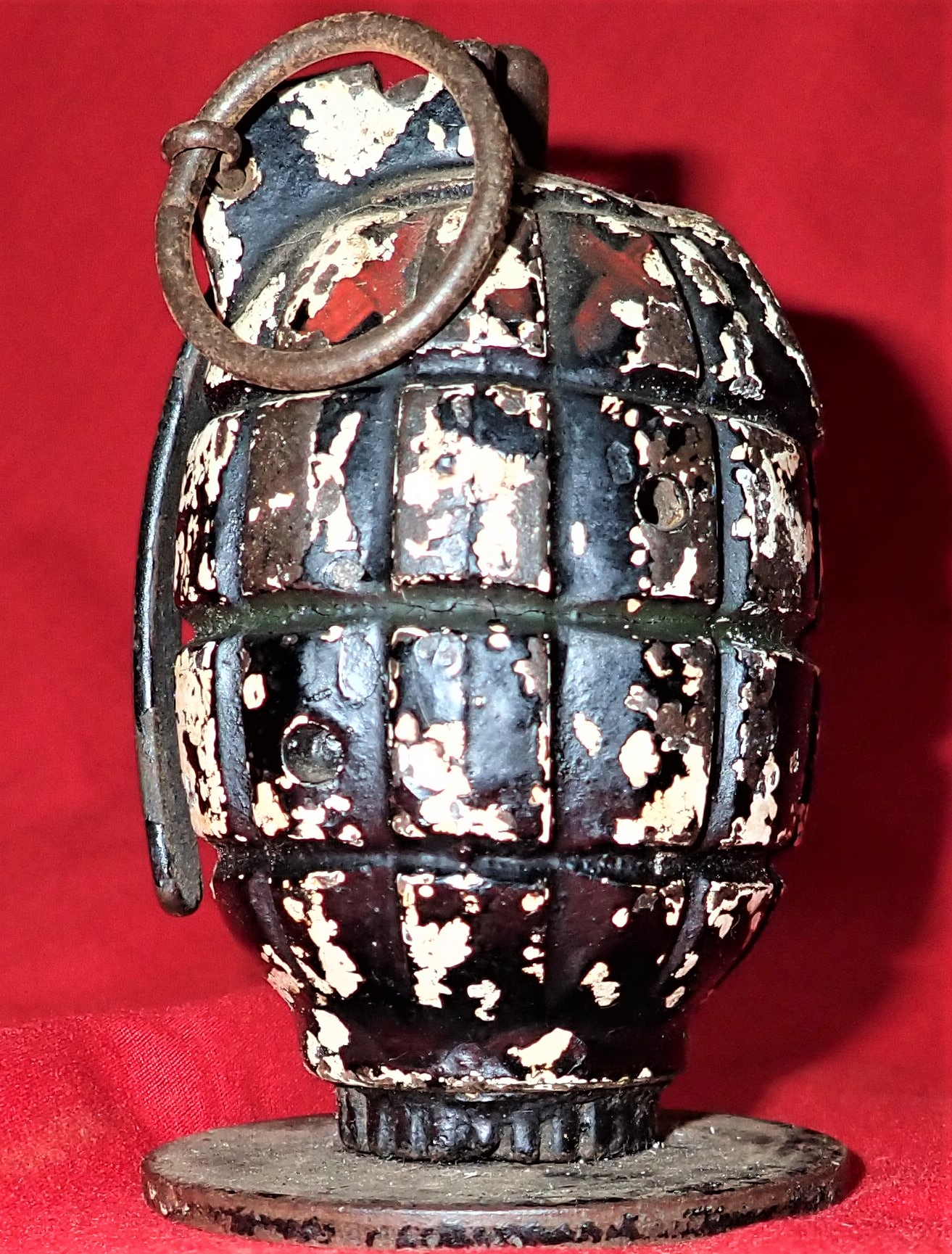WW2 Australian ‘Mills Bomb’ grenade, dated 1941 & RBD stamped