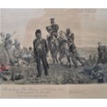 1876 Lithograph, Balaclava, The Return 25th October 1854