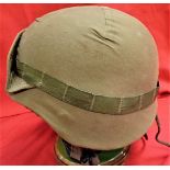 South African Defence Force Rosslyn Kevlar protective helmet & cover