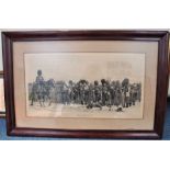 1874 Lithograph, The Roll Call, by Elizabeth Southerden Butler - Lady Butler