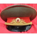 Soviet Union Army General’s Peaked Uniform Cap