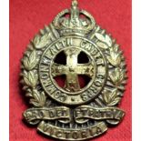 1906 era Commonwealth Cadet Corps (Victoria) cap badge
