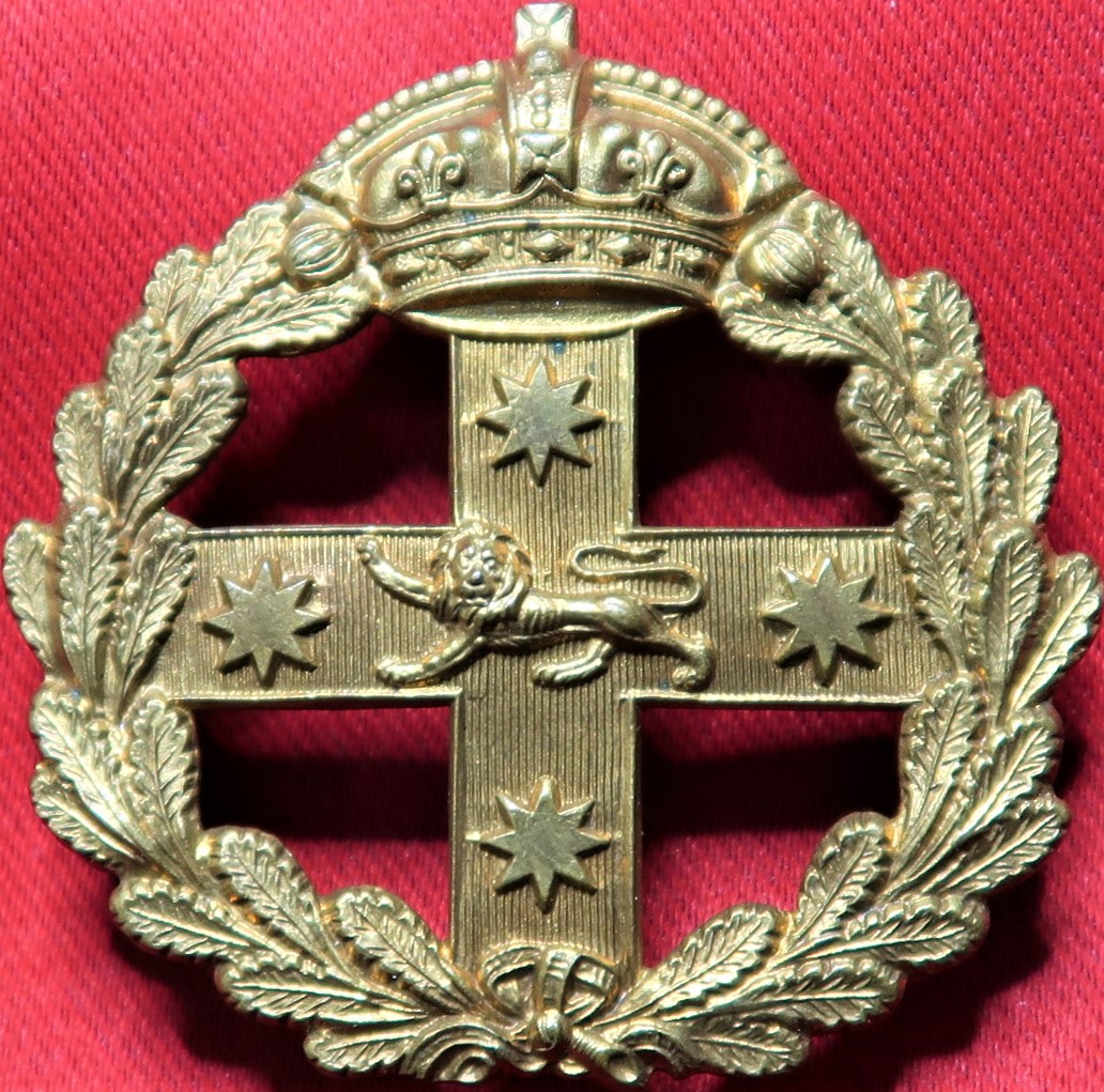 1900 – 1912 era New South Wales Defence Forces (Staff) badge