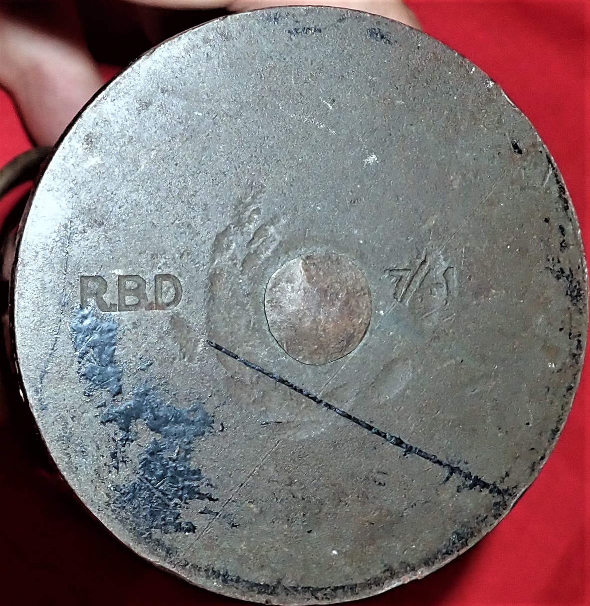 WW2 Australian ‘Mills Bomb’ grenade, dated 1941 & RBD stamped - Image 7 of 7