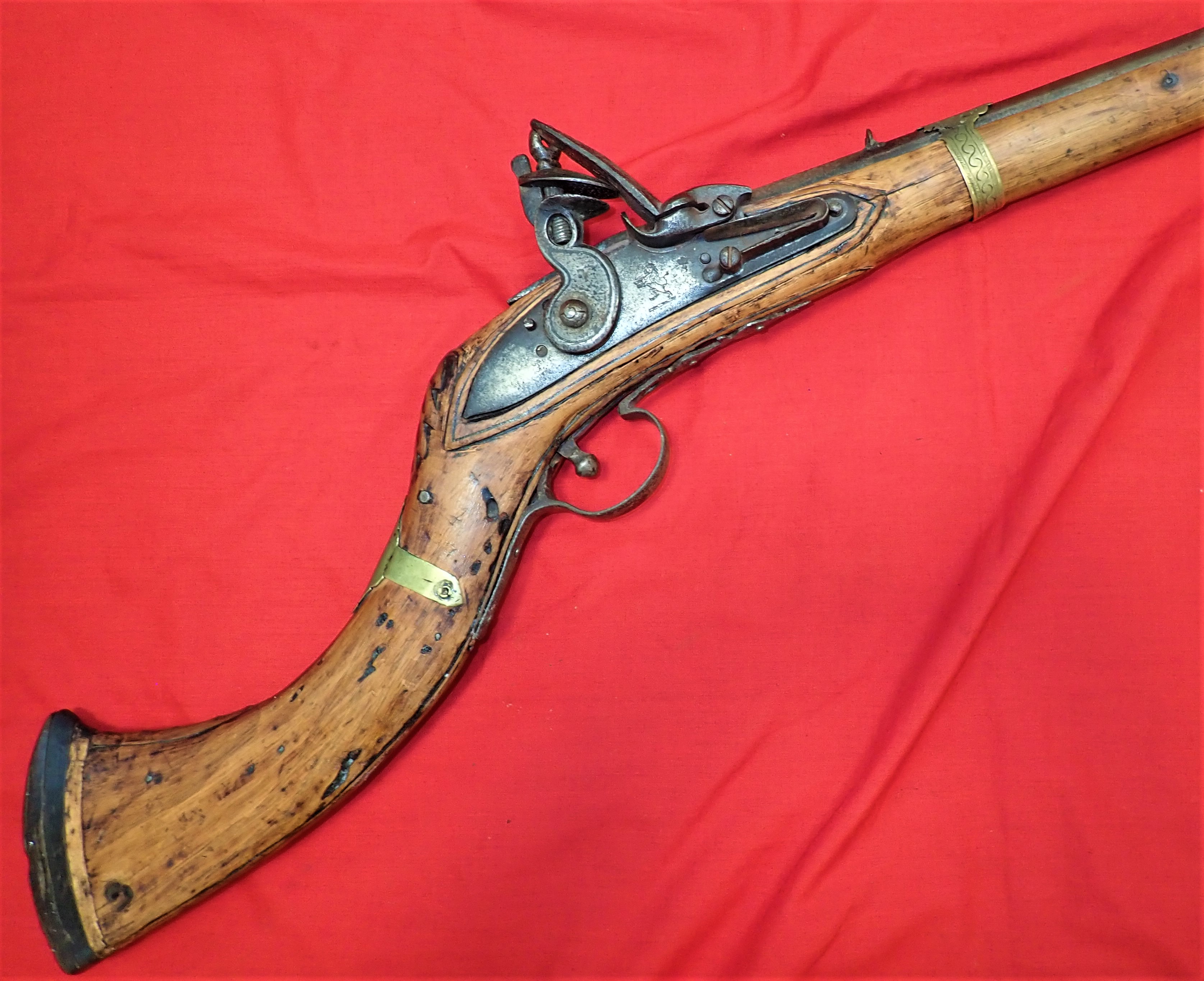 Middle Eastern Jezail rifle Musket