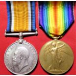 WW1 British Army Medal group to Private Hawkesley, Middlesex Regiment. British War and Victory Med