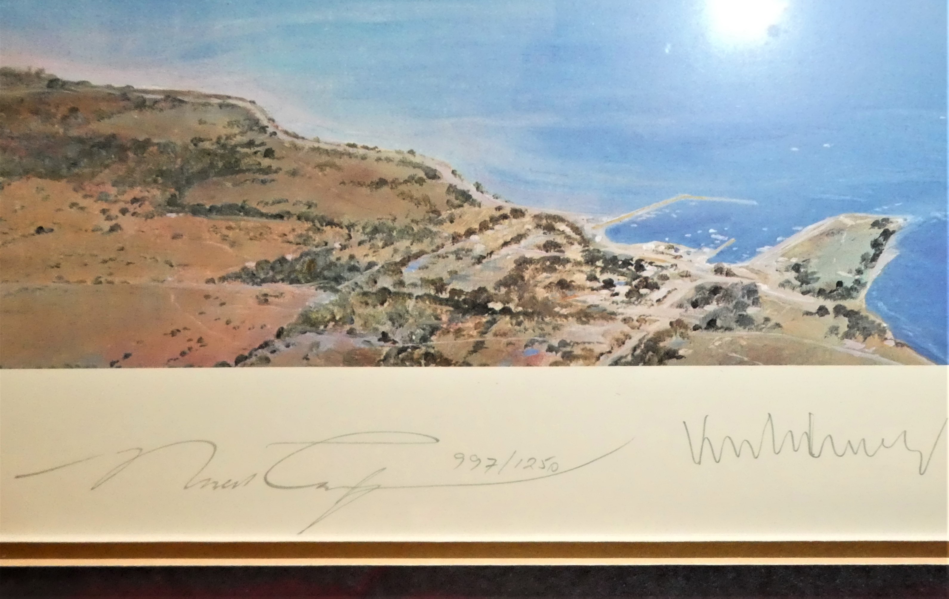 Robert Taylor print ‘Stukas’, framed with signatures - Image 3 of 5