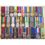 British & Commonwealth miniature medal sets (3)