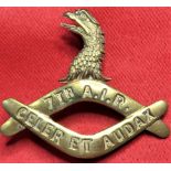 1900 – 1912 era 7th Australian Infantry Regiment cap badge (39 mm example)