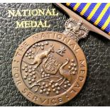 Australian National Medal set. National Medal, engraved named to reverse LEONARD WILLIAM GREENWOOD