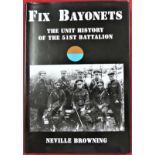 Book: WW1 Army unit history–Fix Bayonets–The Unit History of the 51st Battalion by Neville Browning