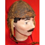 WW1-era Flying Crops uniform leather cap